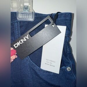 DKNY Women's Straight Leg Jeans NWT! - Dark Blue